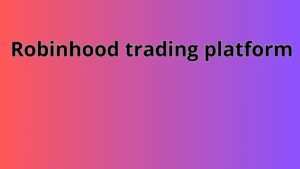 Read more about the article Robinhood trading platform