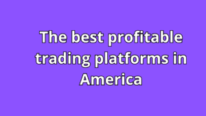 Read more about the article The best profitable trading platforms in America